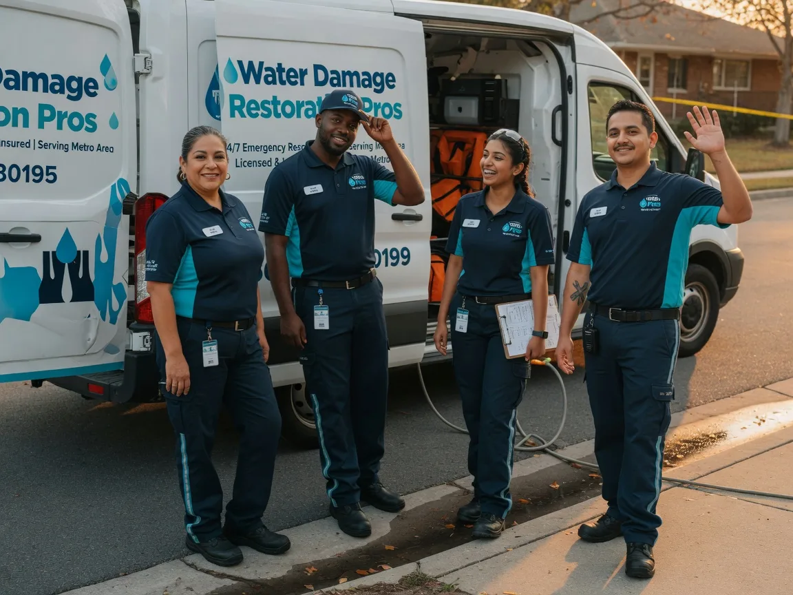 Water Damage Restoration company in Garwood, TX